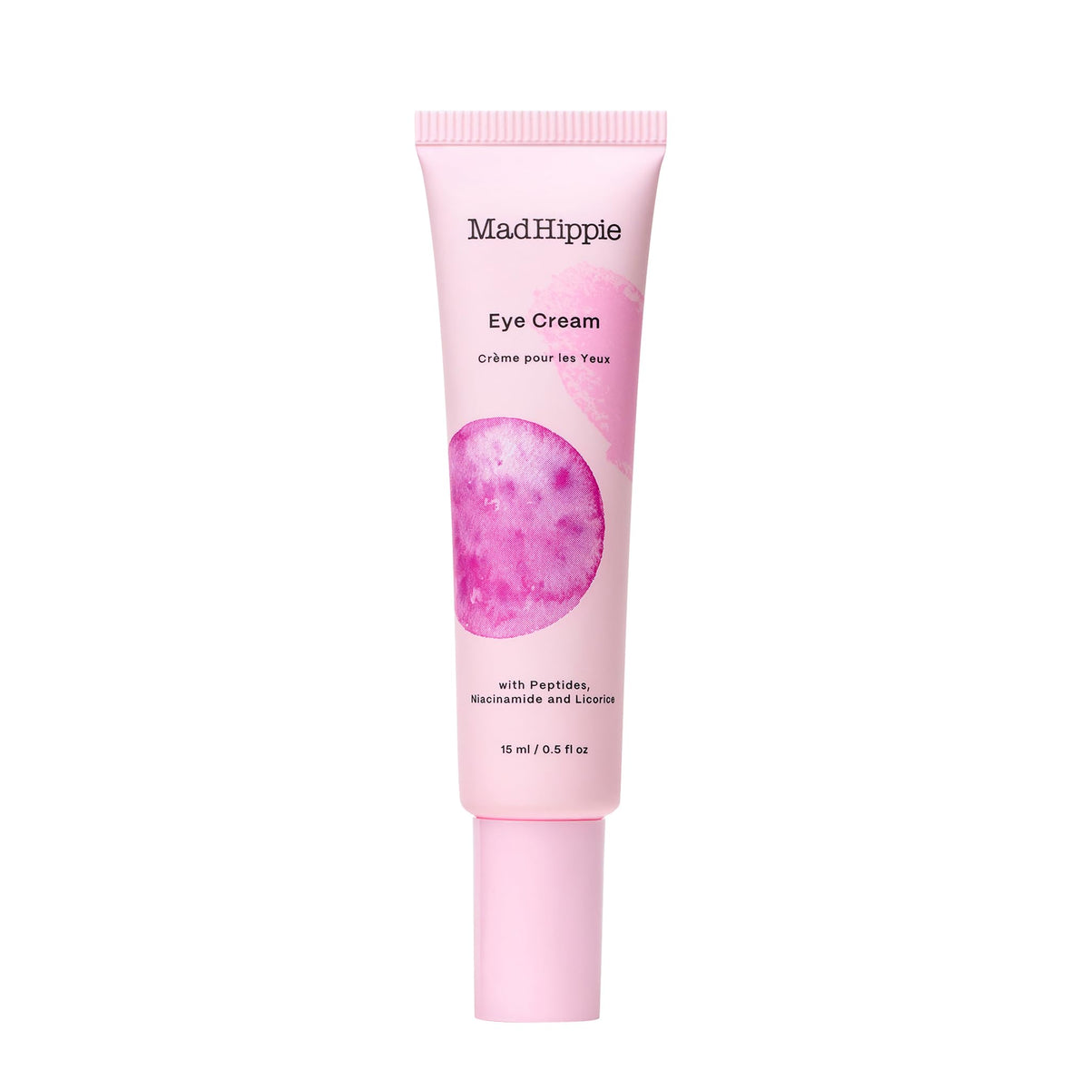 Mad Hippie eye cream front jar showing clean packaging and product benefit