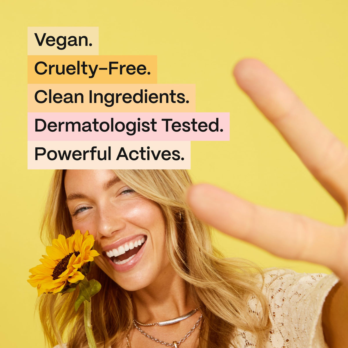 Mad Hippie eye cream label detail focusing on key actives and benefits