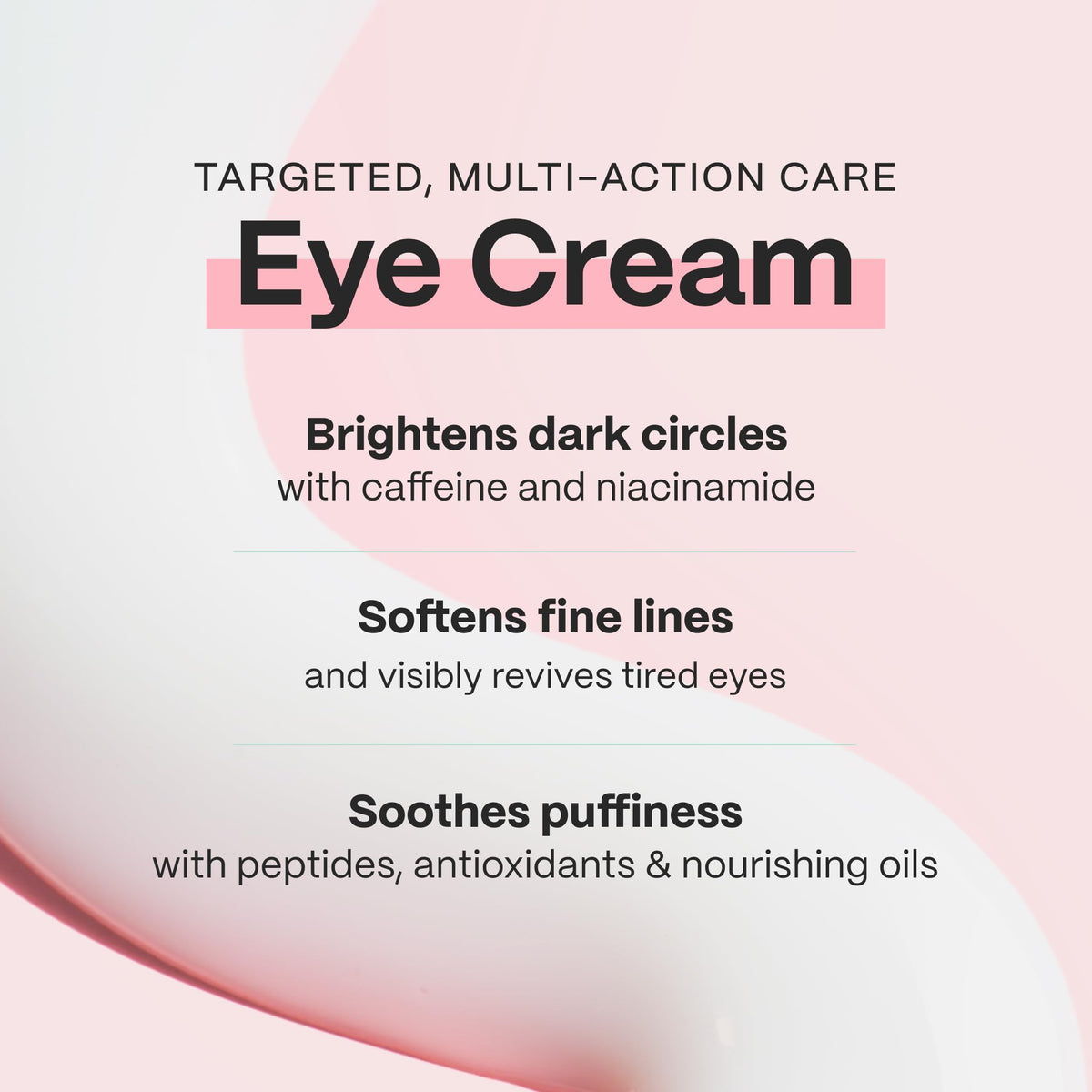 Mad Hippie eye cream texture close-up highlighting lightweight absorbency