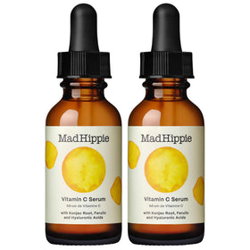 Mad Hippie front packaging showing clean serum bottle and clear benefit