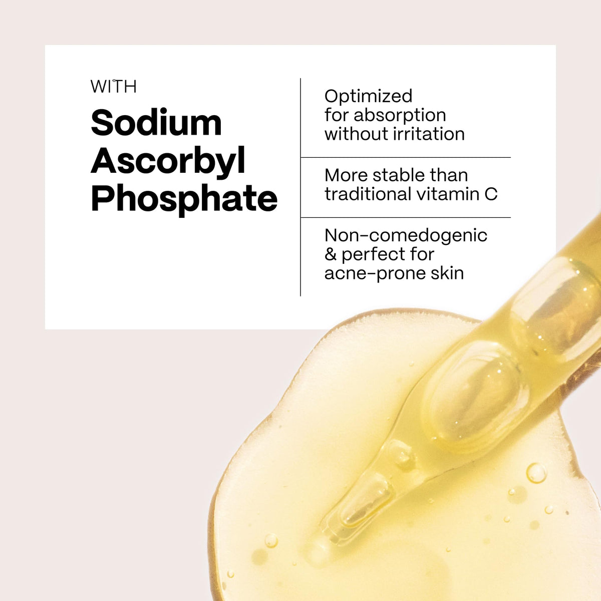Mad Hippie serum dispense droplet demonstrating easy application and fast absorption
