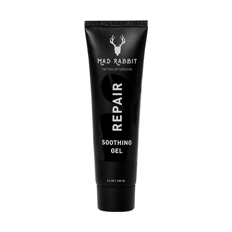 Mad Rabbit gel front packaging showing product and benefits