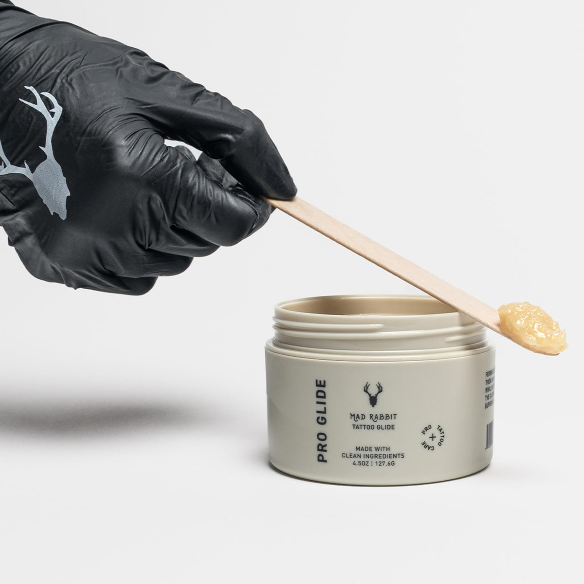 Mad Rabbit held in hand to show compact size and convenient portability