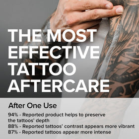 Mad Rabbit applied on forearm tattoo, enhances color contrast