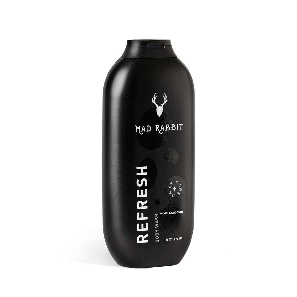 Mad Rabbit front packaging showing 16oz bottle and scent benefits