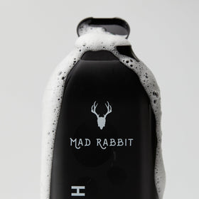 Mad Rabbit ingredients panel closeup showcasing clean components