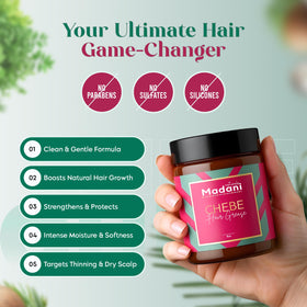 Madani Naturals open jar with a scoop highlighting ease of use and concentrated butter