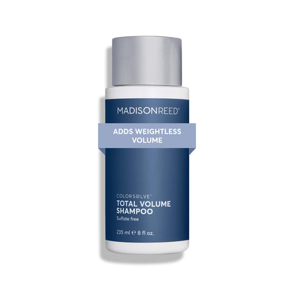 Madison Reed bottle front view showing sleek packaging and brand clarity