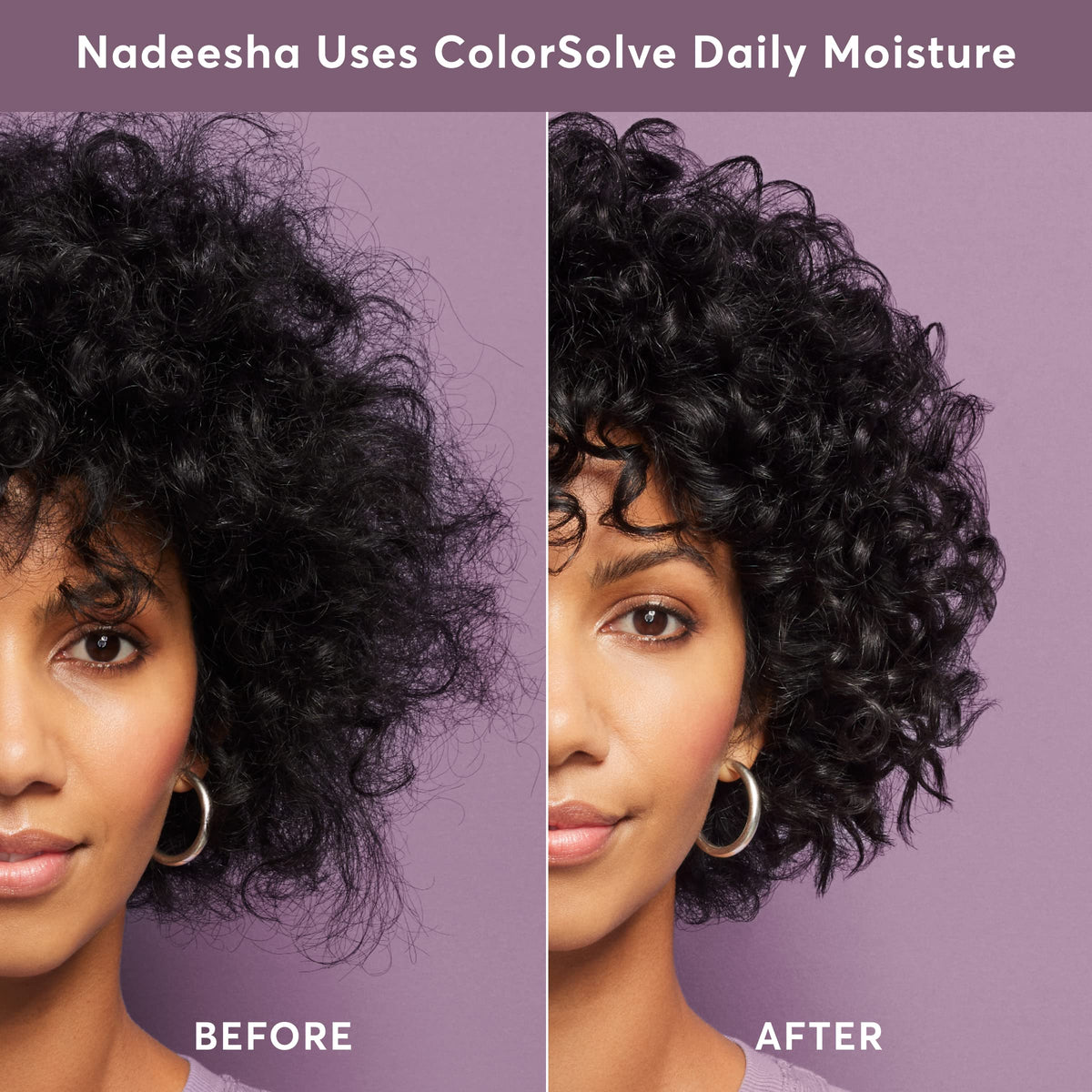 Madison Reed conditioner applied in shower demonstrating detangling benefit