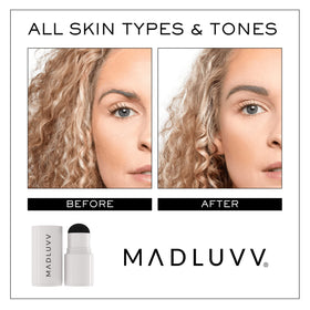 MADLUVV used on beard covering patchy areas for fuller facial hair