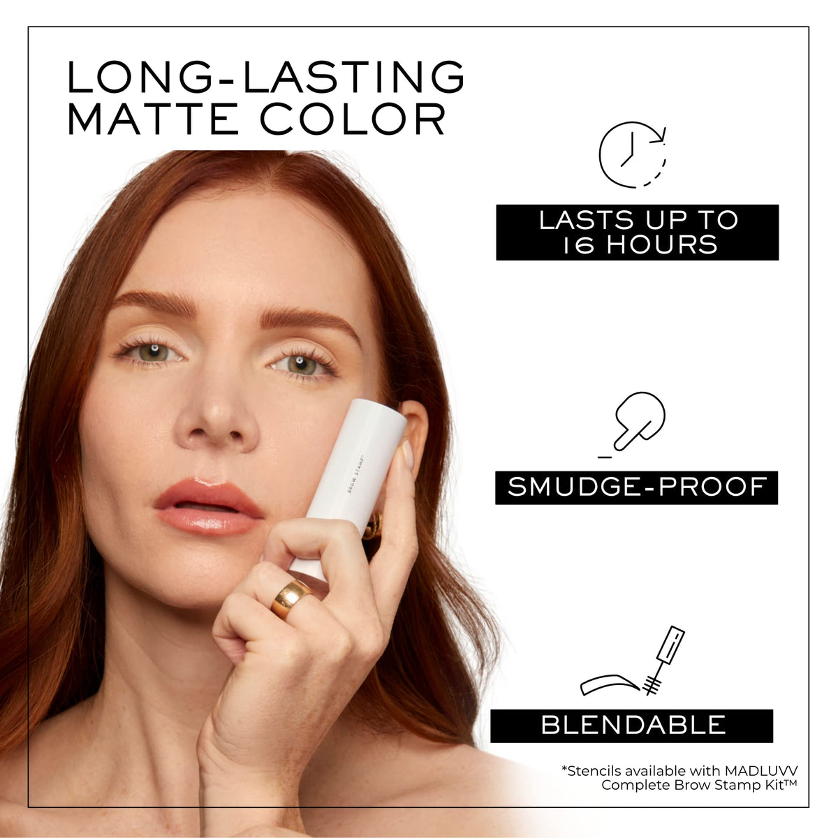 MADLUVV twisting the cap to release pigment for fast, controlled application