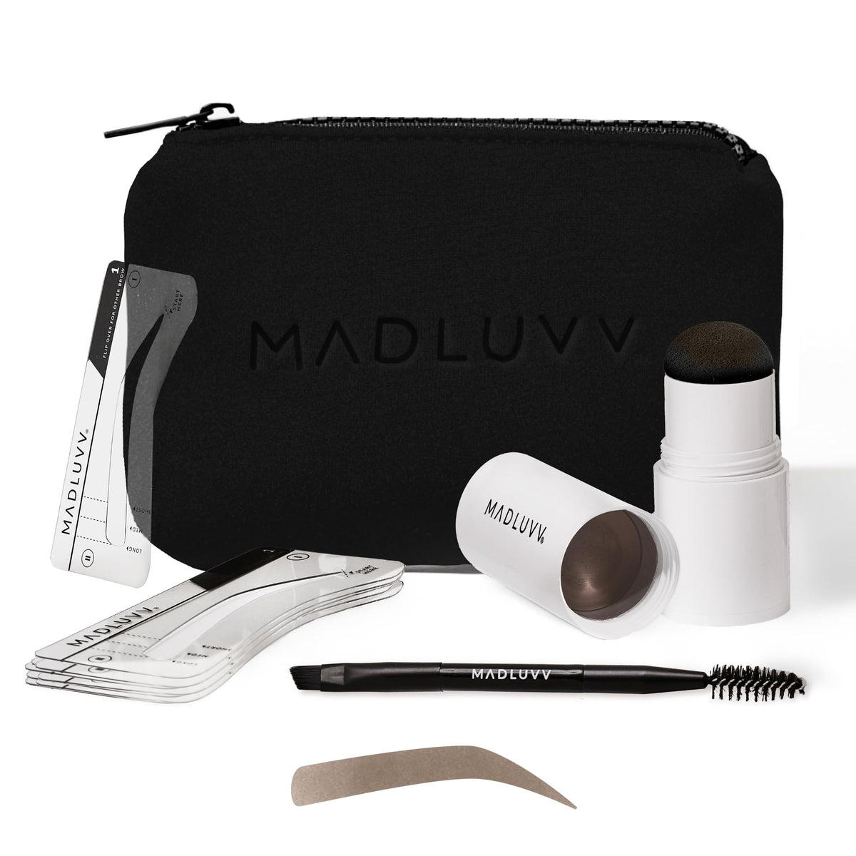 MADLUVV front packaging showing kit contents and quick results