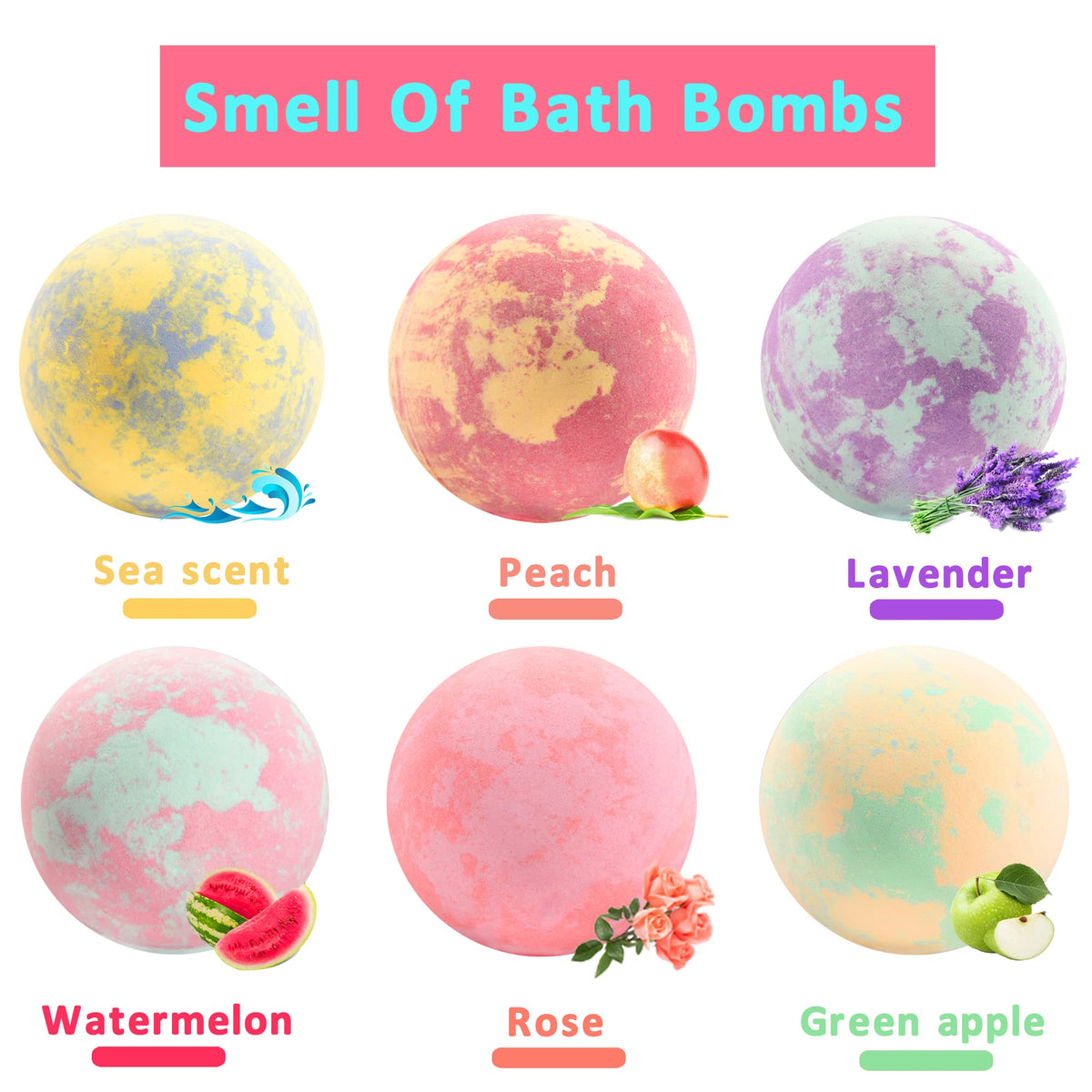 MADO bath bombs fizzing in tub producing bright color and bubbly fun