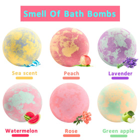 MADO bath bombs fizzing in tub producing bright color and bubbly fun