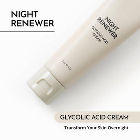 MAELOVE Night Renewer next to coin for size comparison, helps visualize product amount