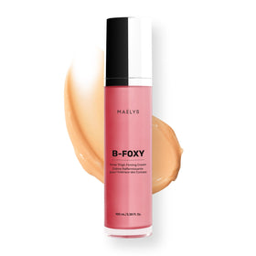MAËLYS B-FOXY front packaging shows product and claims for firmer-looking thighs