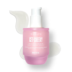 MAËLYS GET-CHEEKY front bottle shot showing label and 2 fl oz size, highlighting convenient design.