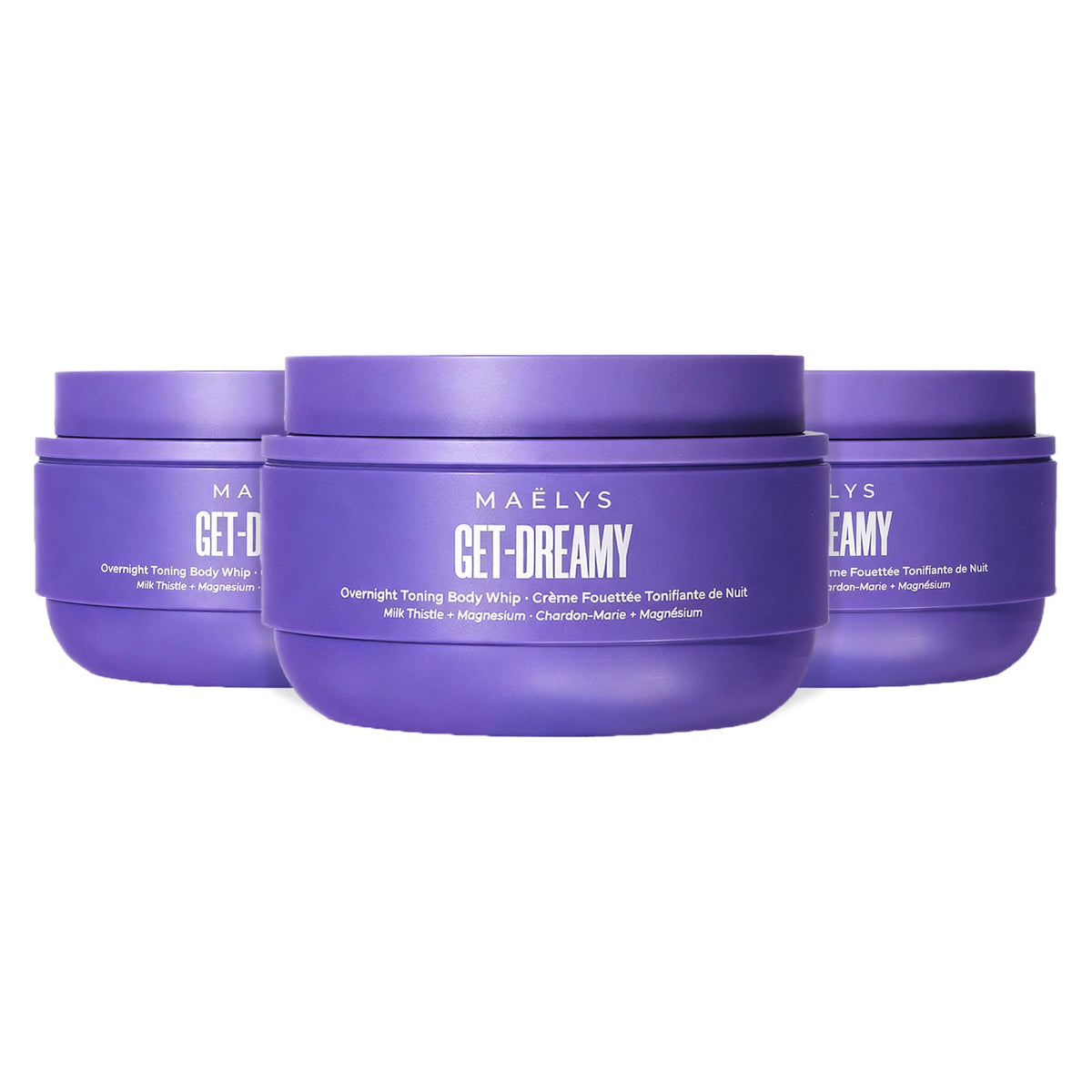 MAËLYS front packaging showing product and benefit for smoother skin