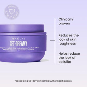 MAËLYS whipped texture close-up showing airy cream that absorbs quickly