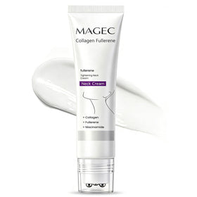 MAGEC front packaging showing tube and roller, convenient at-home spa