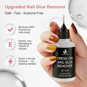 MAGIC ARMOR micro-tip applicator close-up for precise glue targeting