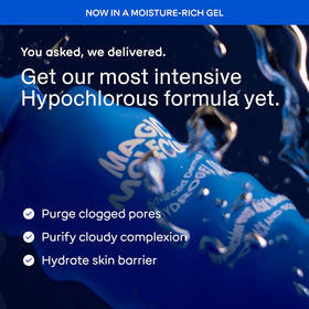 Magic Molecule bottle on bathroom vanity showing easy daily-use and routine fit