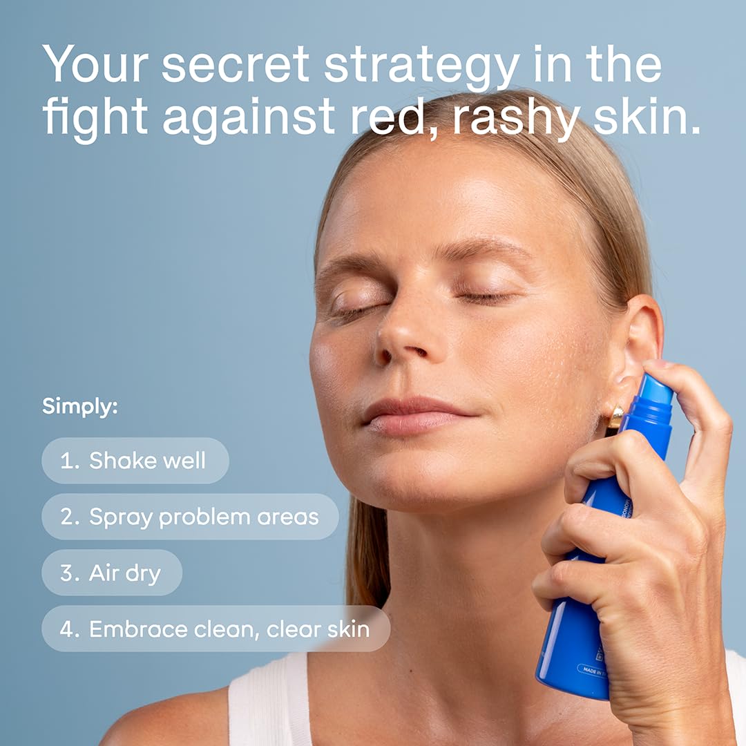 Magic Molecule bottle inside travel pouch for portable, on-the-go skin relief
