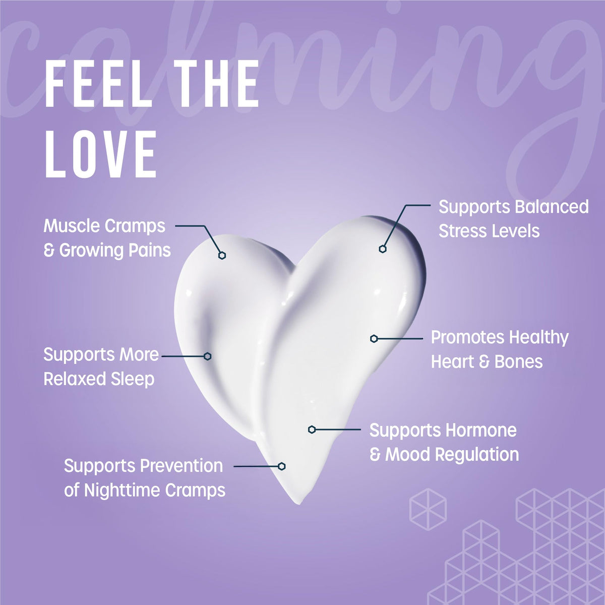Magnesium Lotion Shop applied to feet demonstrating soothing nightly routine benefit