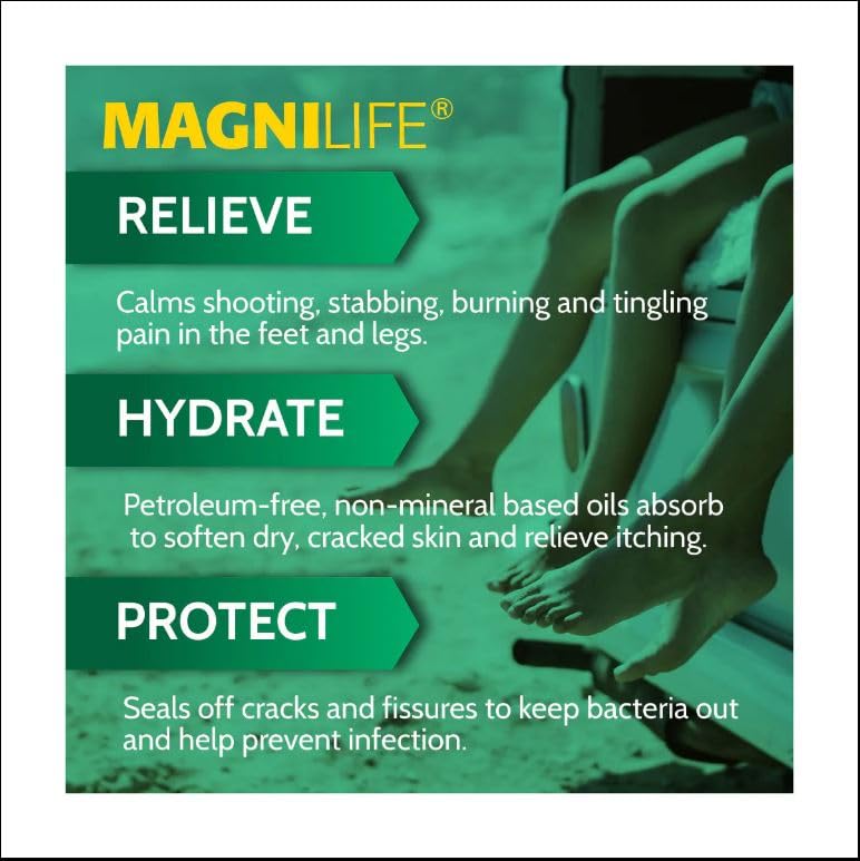 MagniLife open jar displaying creamy texture and fast-absorbing formula benefit