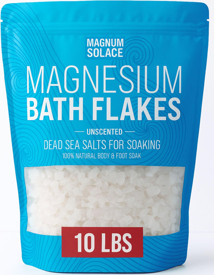 Magnum Solace front package showing 10 lb bag and clear branding benefits convenience