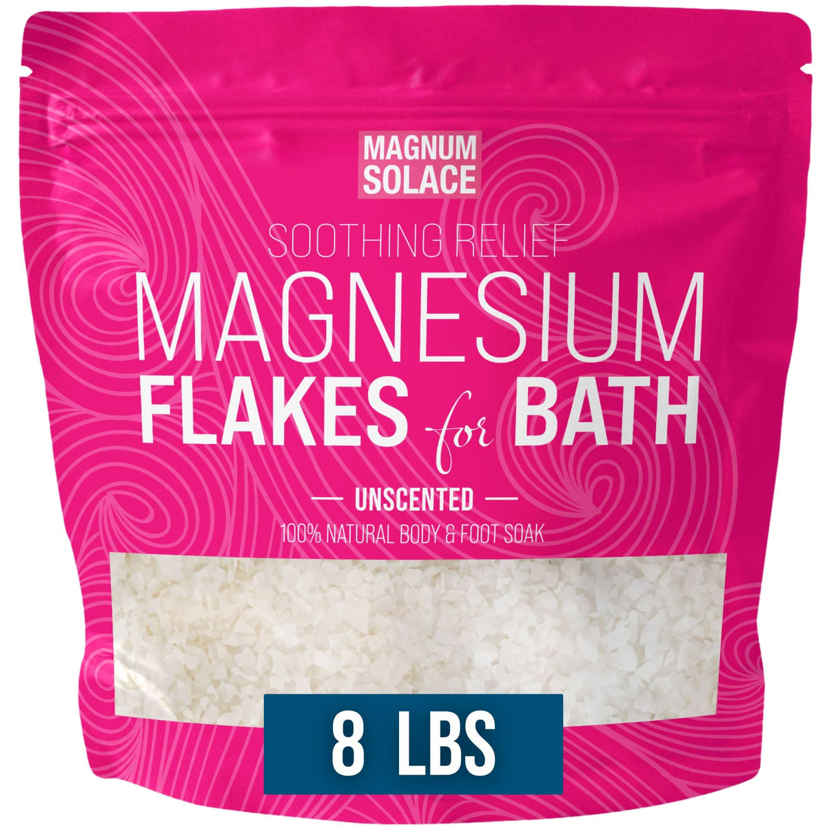 Magnum Solace front packaging showing 8 lb bag and clarity benefit