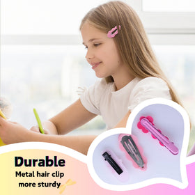 MAITIANISK clips in hand to show size scale and quick styling convenience