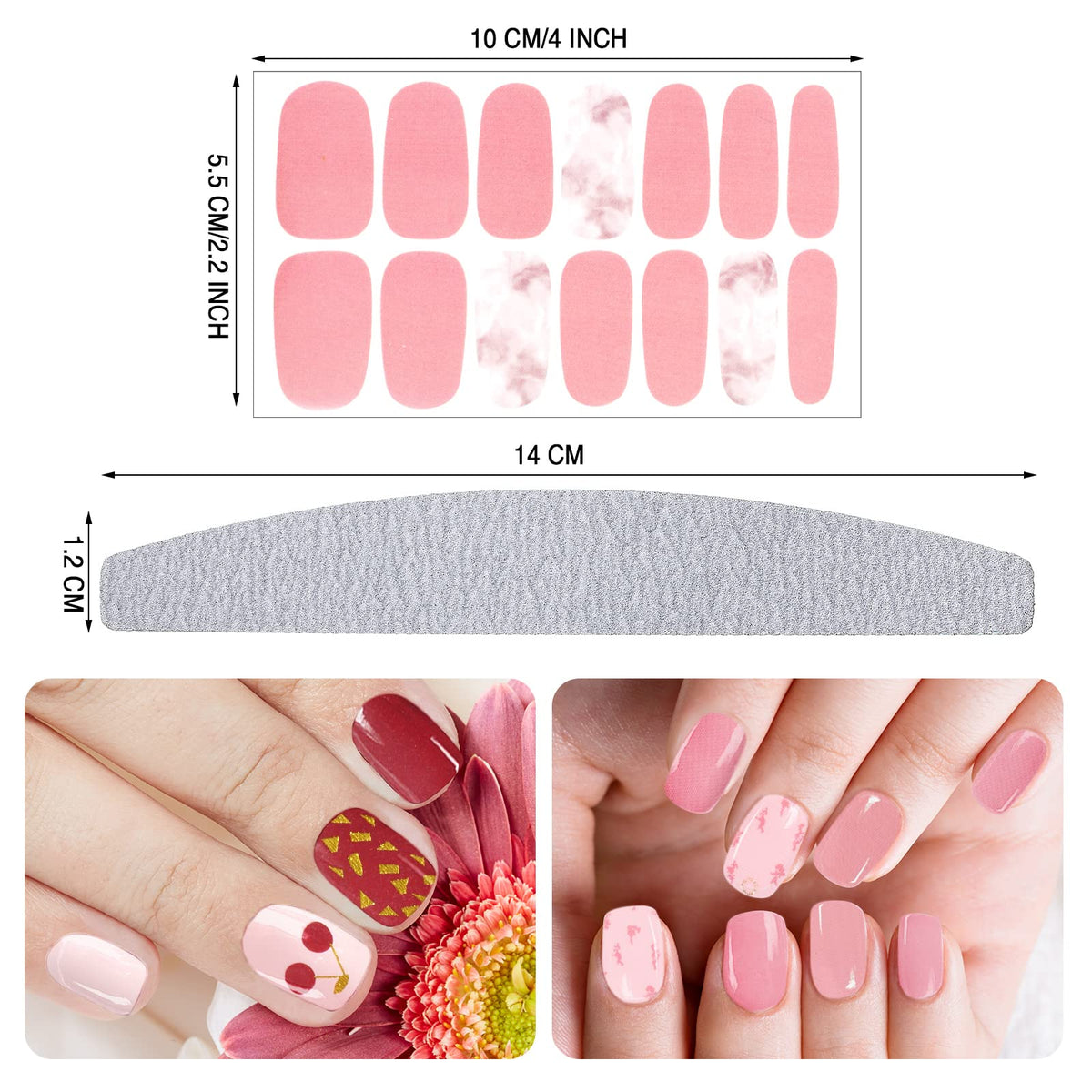 Maitys sheet close-up texture revealing adhesive finish and glitter sparkle for precise application
