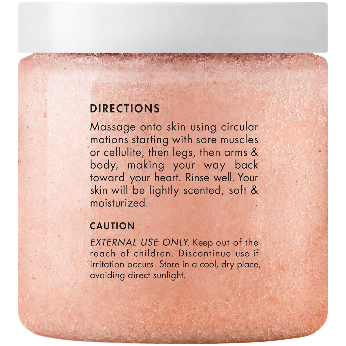 Majestic Pure scrub being applied in shower to reveal refreshed skin