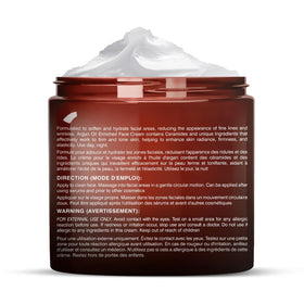 Majestic Pure cream on hand being applied to skin demonstrating smooth hydration