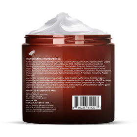 Majestic Pure jar next to a measuring scale showing 8oz size and portion guidance