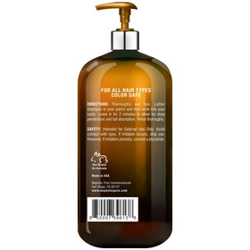 majestic pure bottle beside apple cider vinegar ingredient highlight
