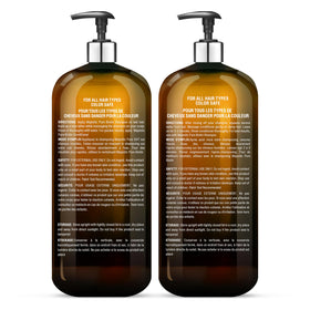 Majestic Pure bottles on bathroom shelf conveying everyday routine benefit