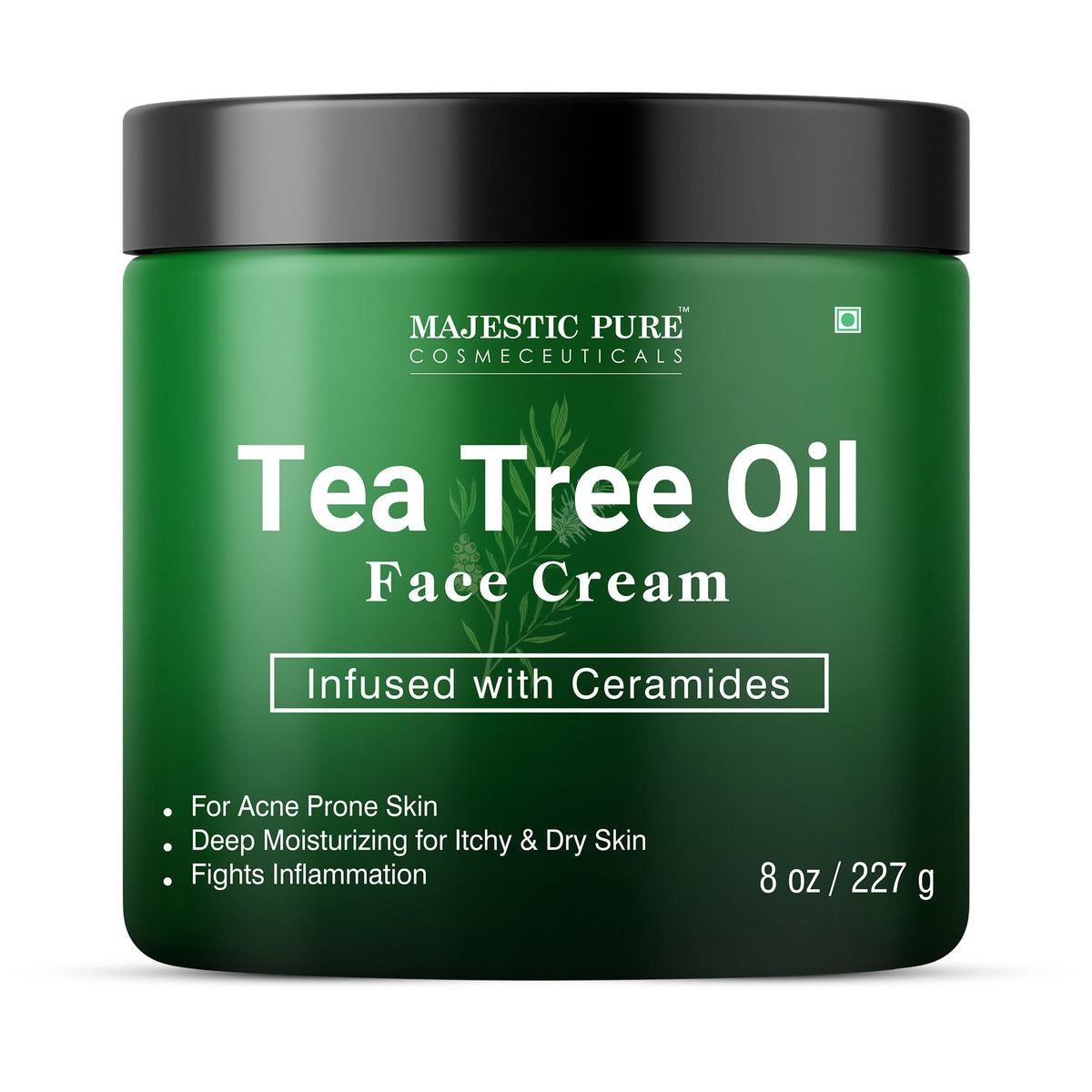 Majestic Pure cream texture close-up highlighting smooth, hydrating consistency