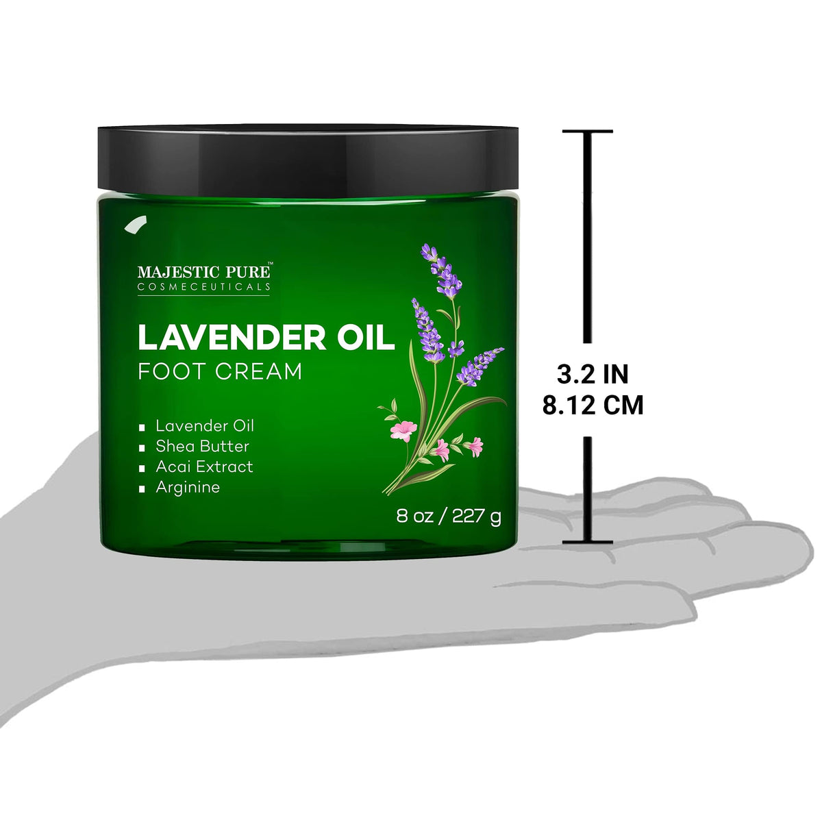 Majestic Pure applied then covered with socks to lock in hydration overnight