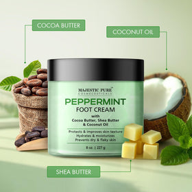 Majestic Pure used during foot massage illustrating relaxation and improved softness