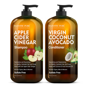 Majestic Pure front packaging showing set and benefits