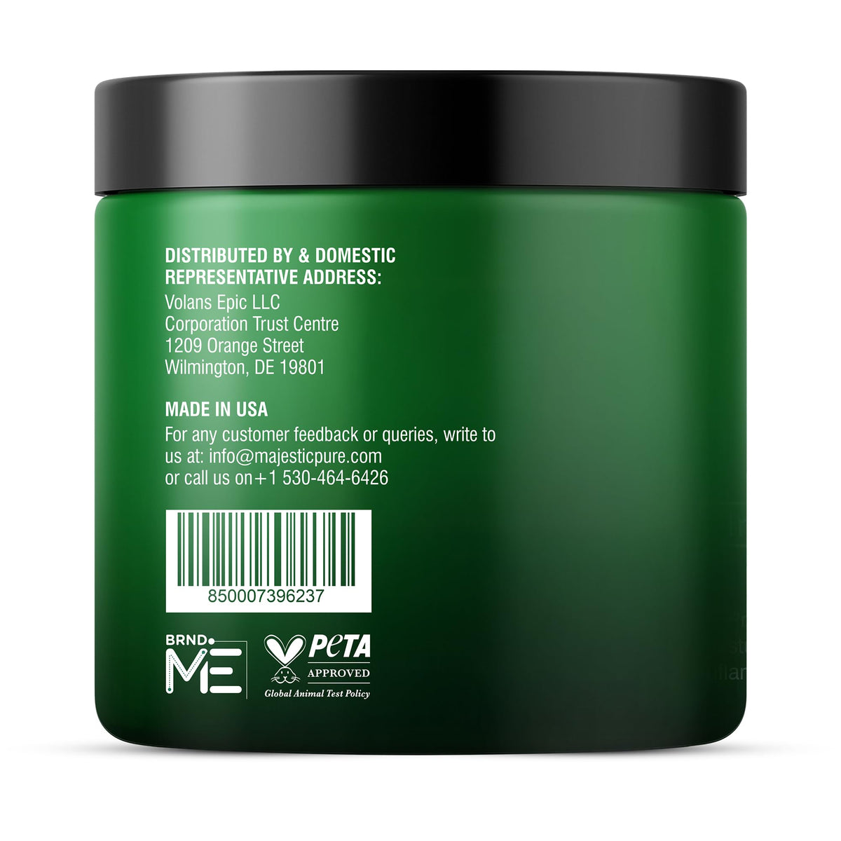 Majestic Pure used on hands and feet to show multi-area hydration benefits