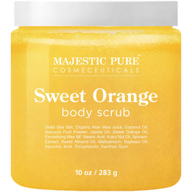 Majestic Pure in-shower scene illustrating easy use and uplifting citrus scent refreshment