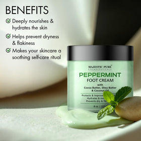 Majestic Pure ingredients flatlay with coconut and shea to emphasize natural oils