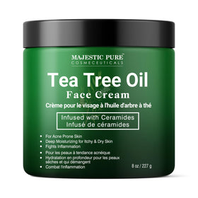 Majestic Pure jar front view showing label and 8 oz size for clear product identification