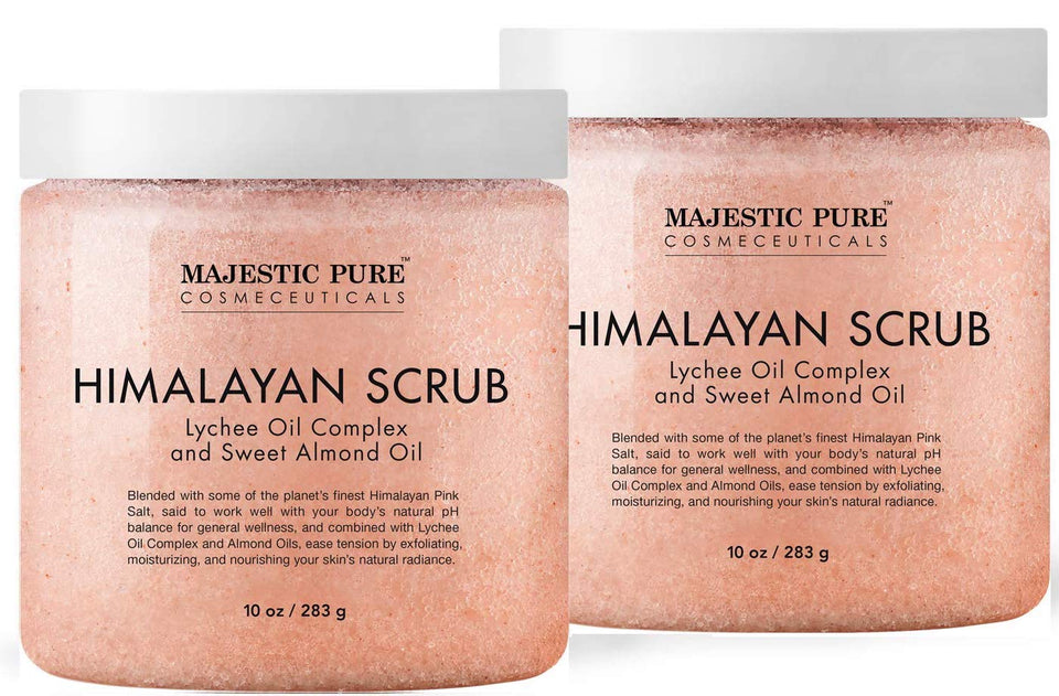 Majestic Pure jar front label showing product name and benefits