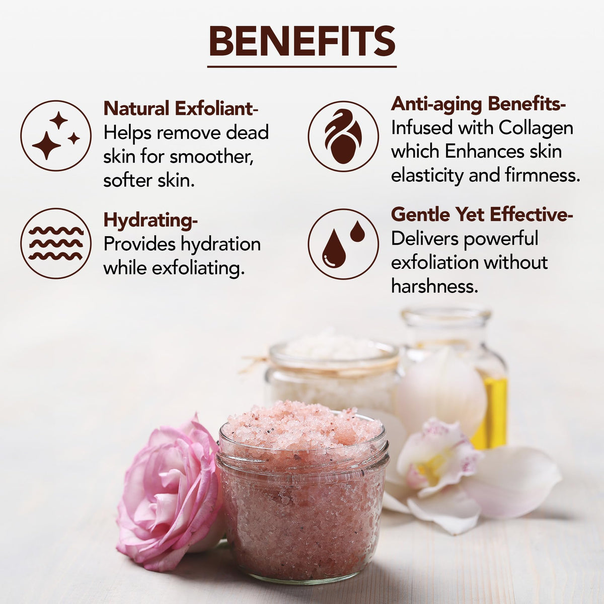 Majestic Pure marine collagen visual implying skin-supporting, smoothing effect