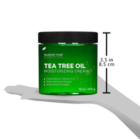 Majestic Pure open jar with whipped cream showing creamy consistency