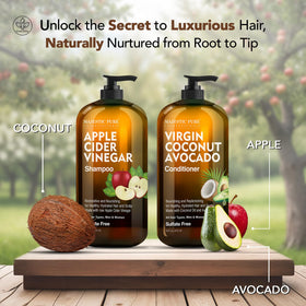 Majestic Pure shampoo pour texture illustrating gentle cleanse